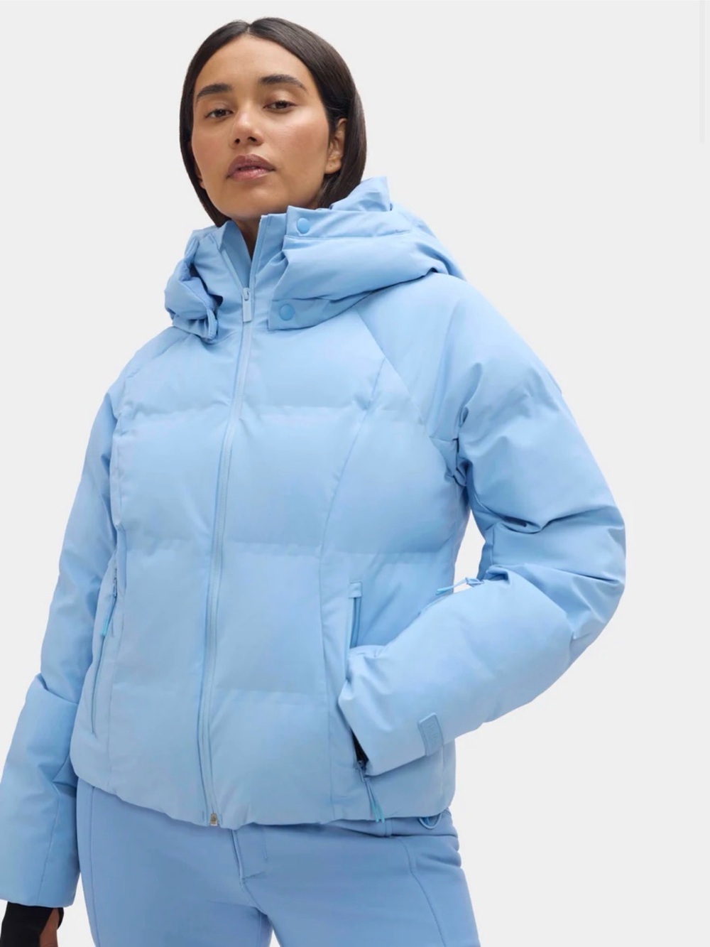 NWT Halfdays Georgie Puffer in Forget Me Not - New with Tags